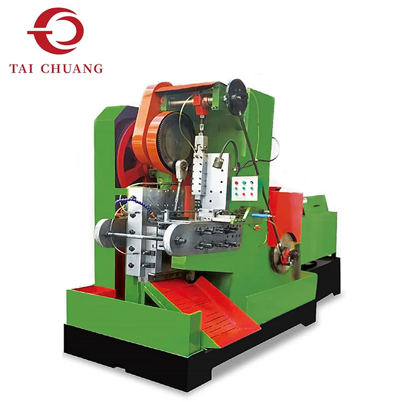 Máquina automática de corte e rosqueamento