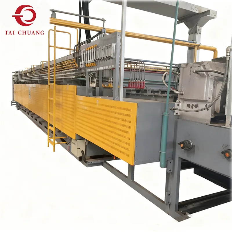 Forno de correia de malha contínua